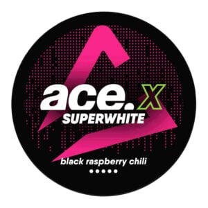 Ace X Black Raspberry Chili Strong Nicotine Pouch Thailand
