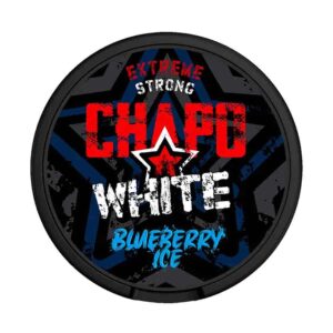 Chapo White Blueberry Ice Extra Strong Nicotine Pouch Thailand