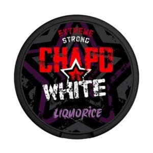 Chapo White Liquorice Extra Strong Nicotine Pouch Thailand