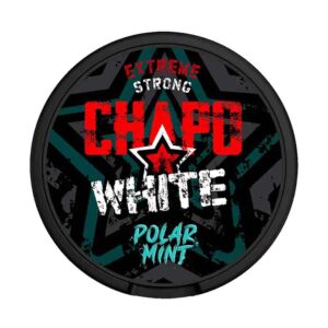 Chapo White Polar Mint Extra Strong Nicotine Pouch Thailand