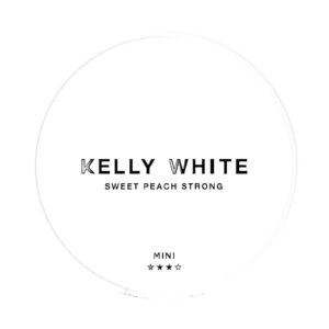 Kelly White Sweet Peach Strong Nicotine Pouch Thailand