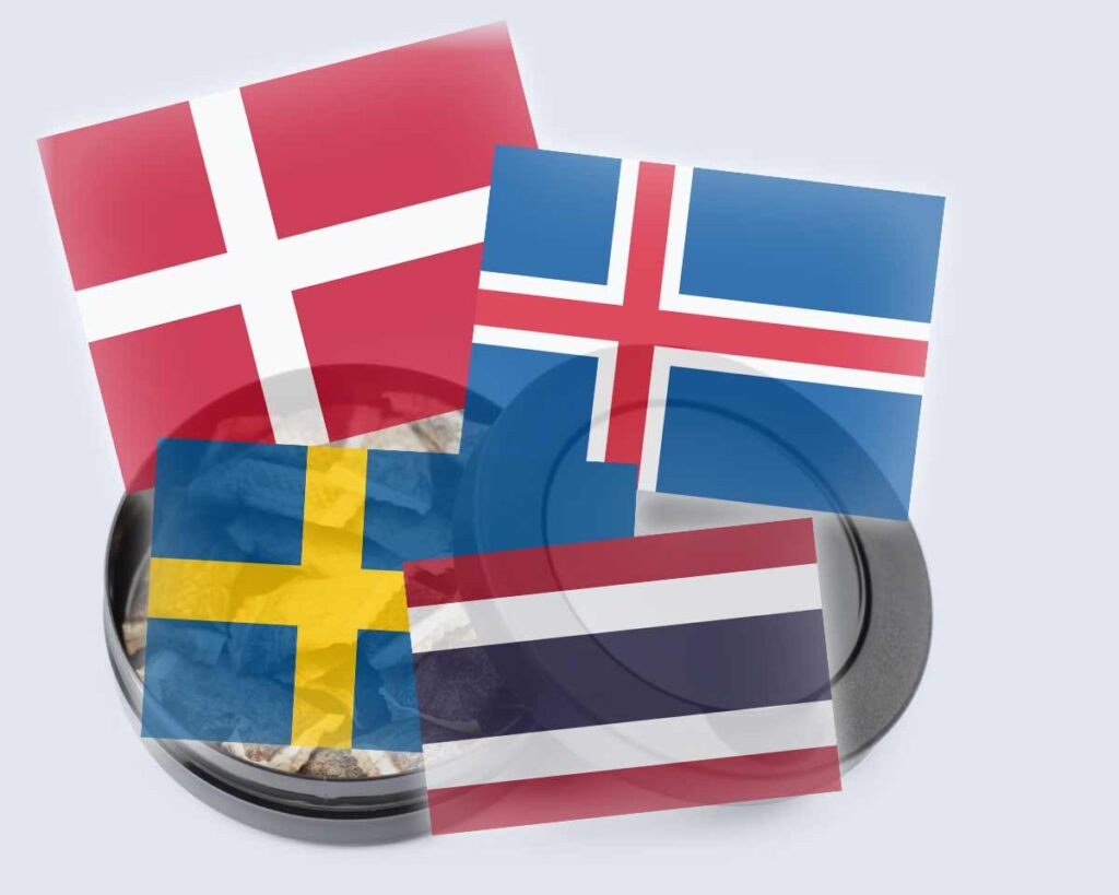 Nicotine Pouches by Country Thaipouches