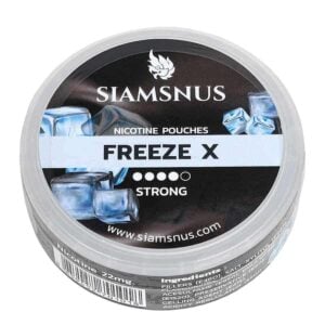 Siamsnus Freeze X Strong Nicotine Pouch Thailand