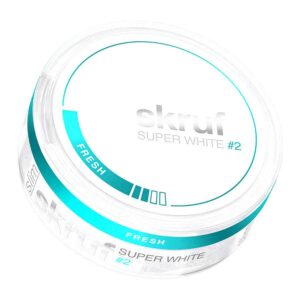 Skruf Super White Fresh Slim Mild Nicotine Pouch Thailand