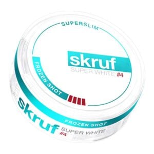 Skruf Super White Frozen Shot Medium Nicotine Pouch Thailand