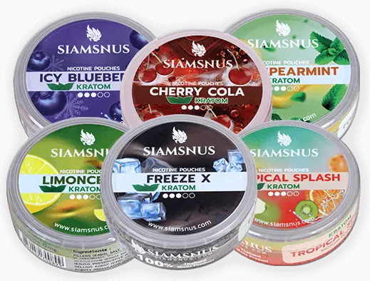 Buy Kratom Nicotine Pouches in Thailand by Siamsnus