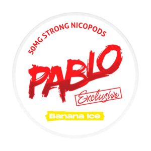 Pablo Banana Ice extra Strong Nicotine Pouch Thailand