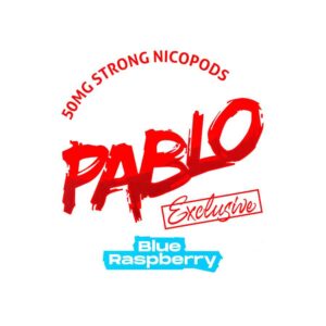 Pablo Blue Raspberry extra Strong Nicotine Pouch Thailand