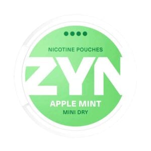 Zyn Apple Mint Mini Dry Medium Nicotine Pouch Thailand