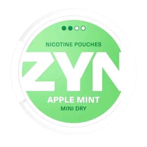 Zyn Apple Mint Mini Dry Mild Nicotine Pouch Thailand