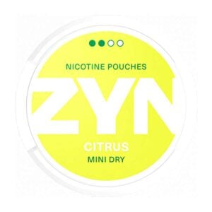 Zyn Citrus Mini Dry Mild Nicotine Pouch Thailand