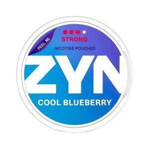 Zyn Cool Blueberry Strong Nicotine Pouch Thailand