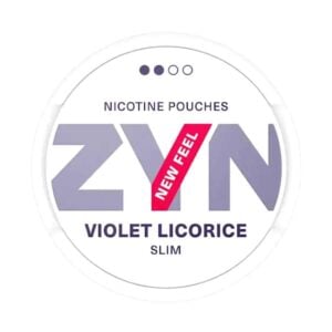 Zyn Violet Licorice Medium Nicotine Pouch Thailand